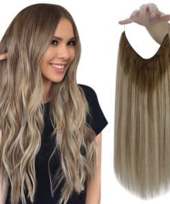 Extensiones de Cabello Invisible Fshine de Cabello Humano
