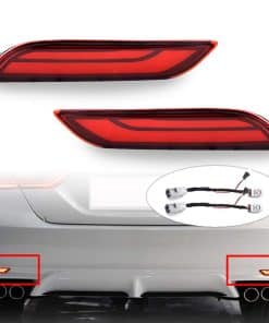 Luces de Reflector LED Rojo 3D Óptico Completo para