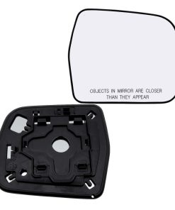 Espejo lateral del lado del pasajero con placa de respaldo