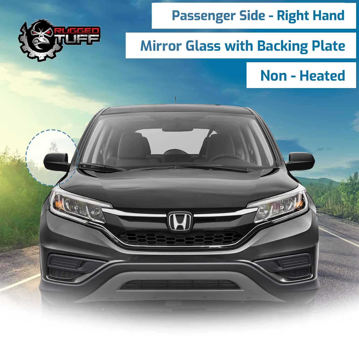 Ensamblaje del vidrio del espejo del lado del pasajero - Imagen 7