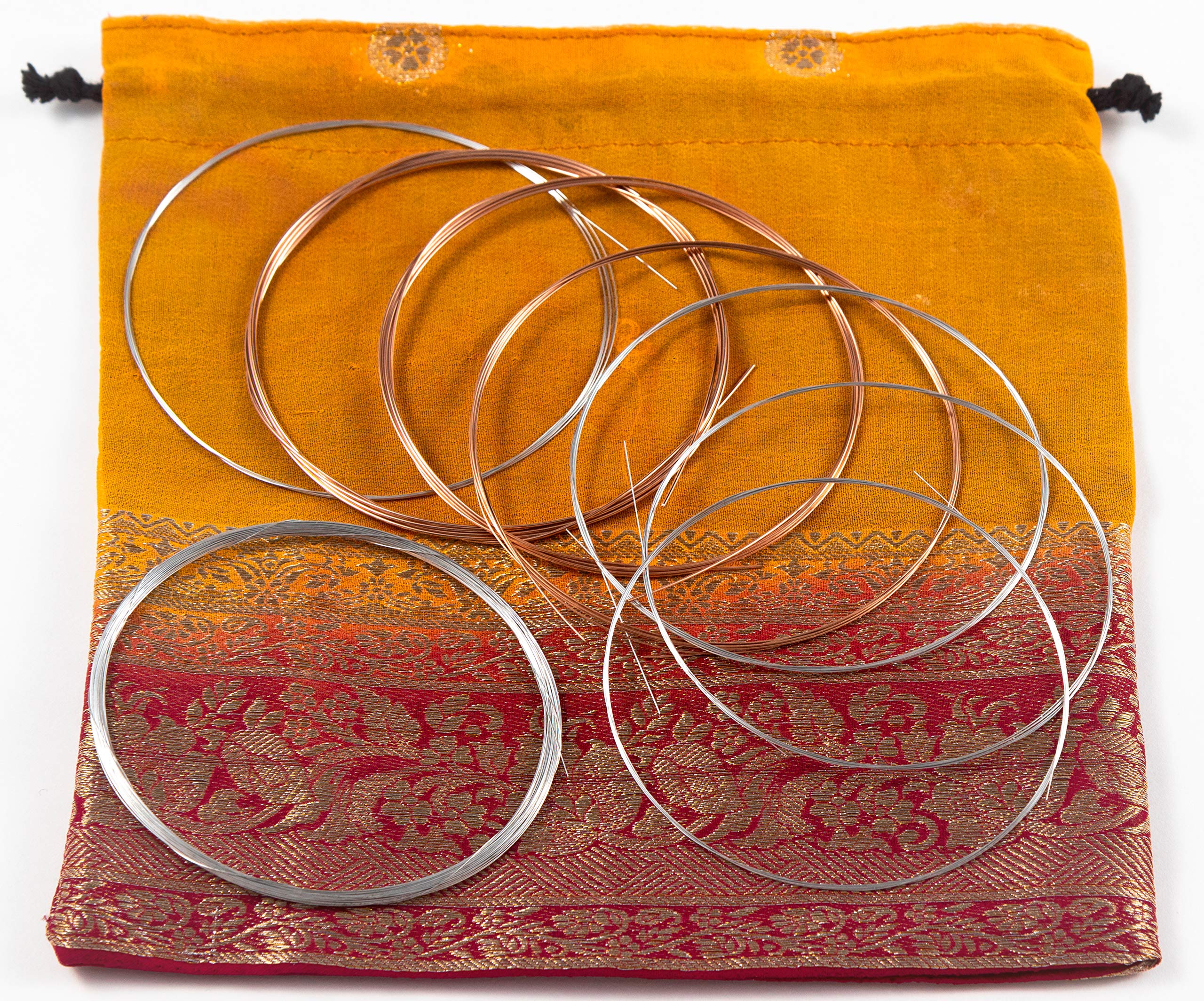 Juego de Cuerdas de Sitar Karuna con un atractivo bolso de - Imagen 3