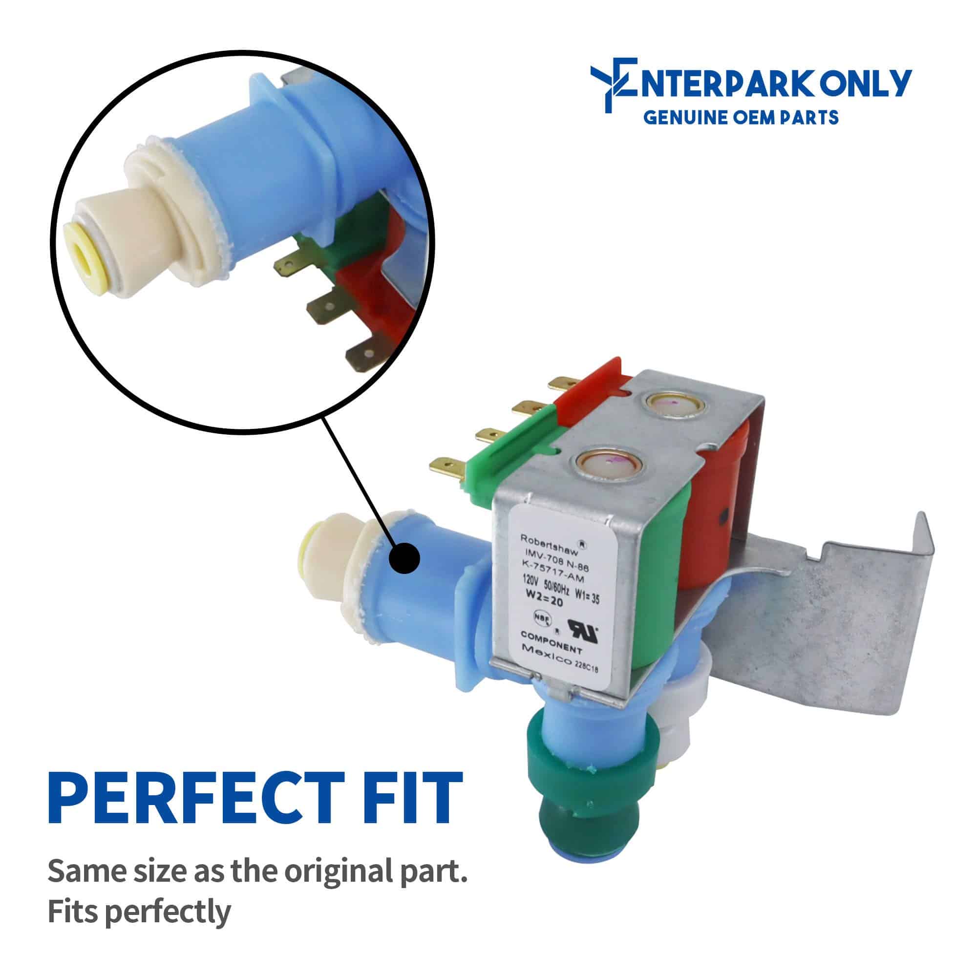 Válvula de Agua para Refrigerador Whirlpool Kitchenaid - Imagen 5