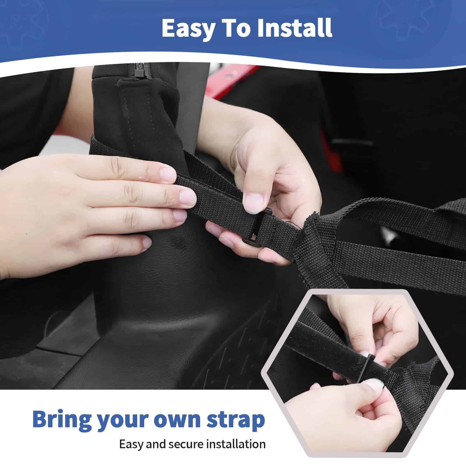 RT-TCZ para Jeep JKU Red de Carga Negra Sistema de - Imagen 6