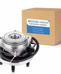 Bodeman - Conjunto de cubo de rueda delantera y rodamiento