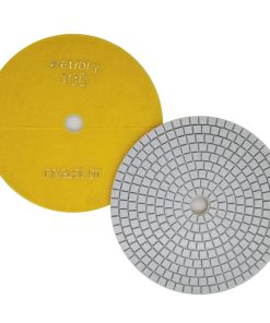 1Pc 7 pulgadas Almohadilla de pulido de diamante -Grit 100)