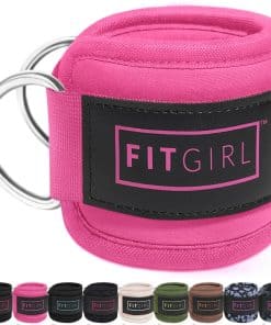 CORREA para tobillo FITGIRL (Par) para máquinas de cable y