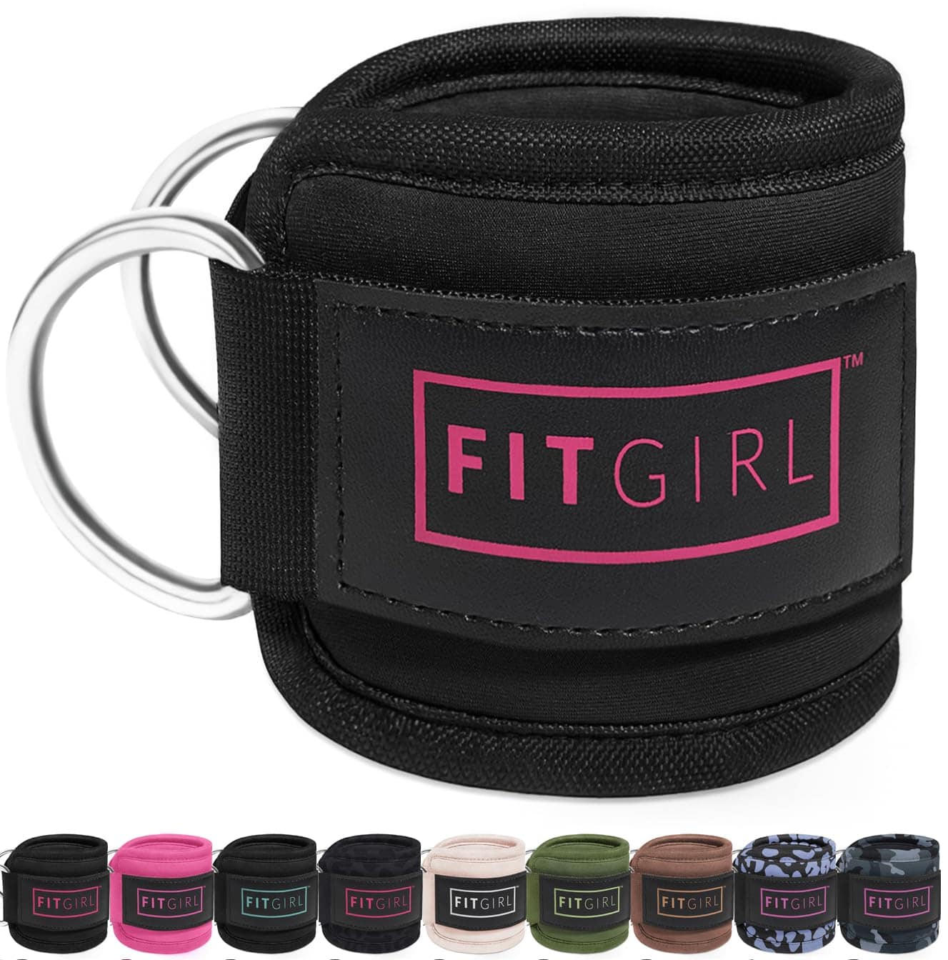 FITGIRL - Correa de tobillo (Par) para máquinas de cable y