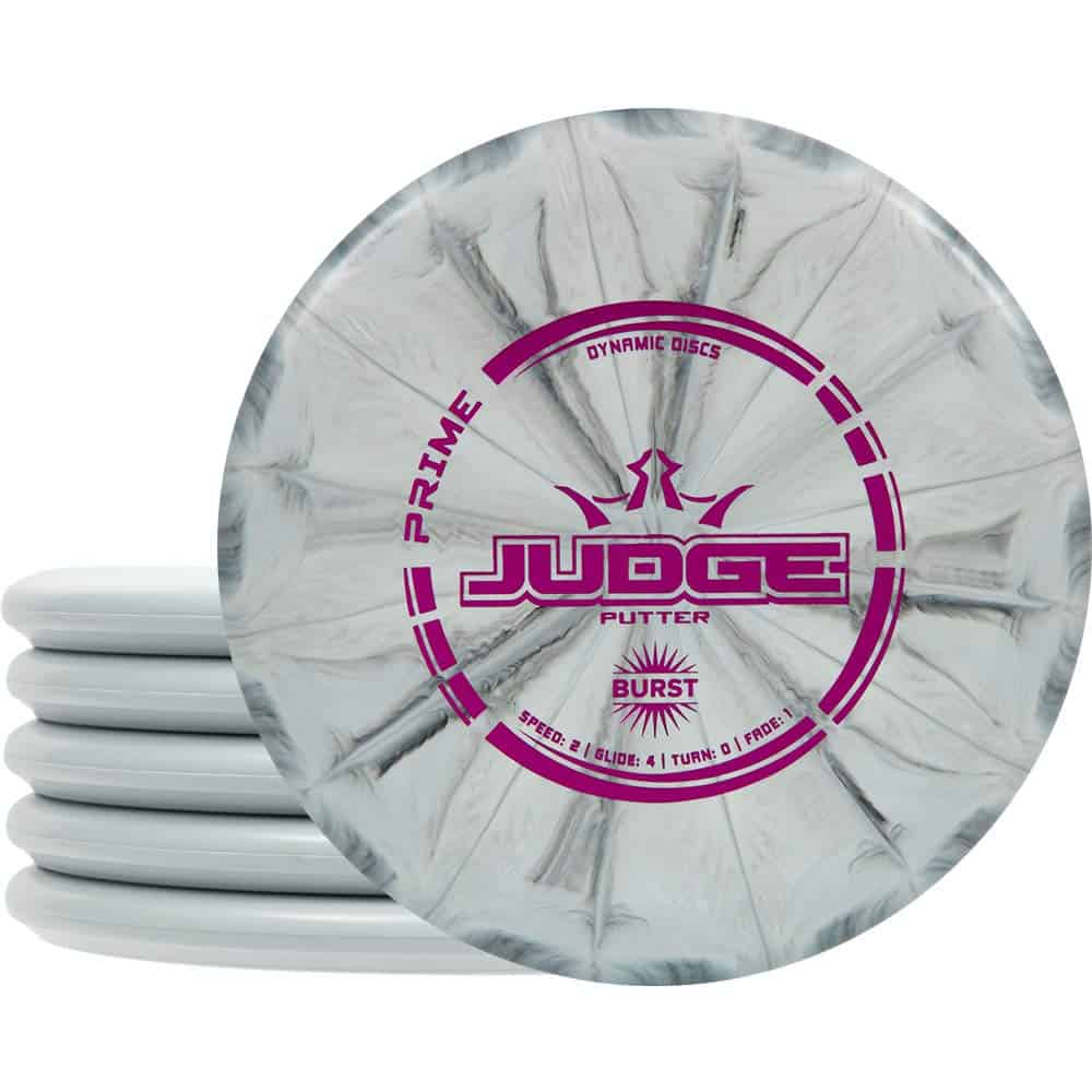 Paquete de cinco D.D Dynamic Discs Judge Disc Golf Putter |