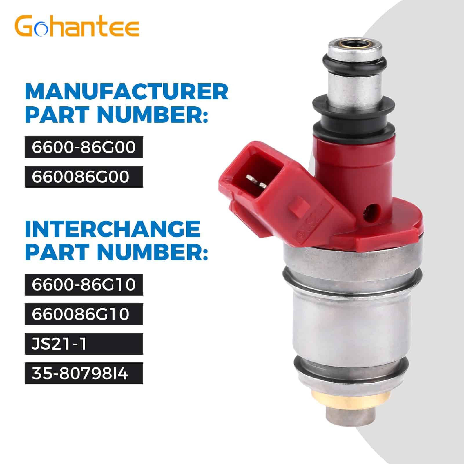 Inyectores de Combustible 16600-86G00 de Repuesto para - Imagen 4