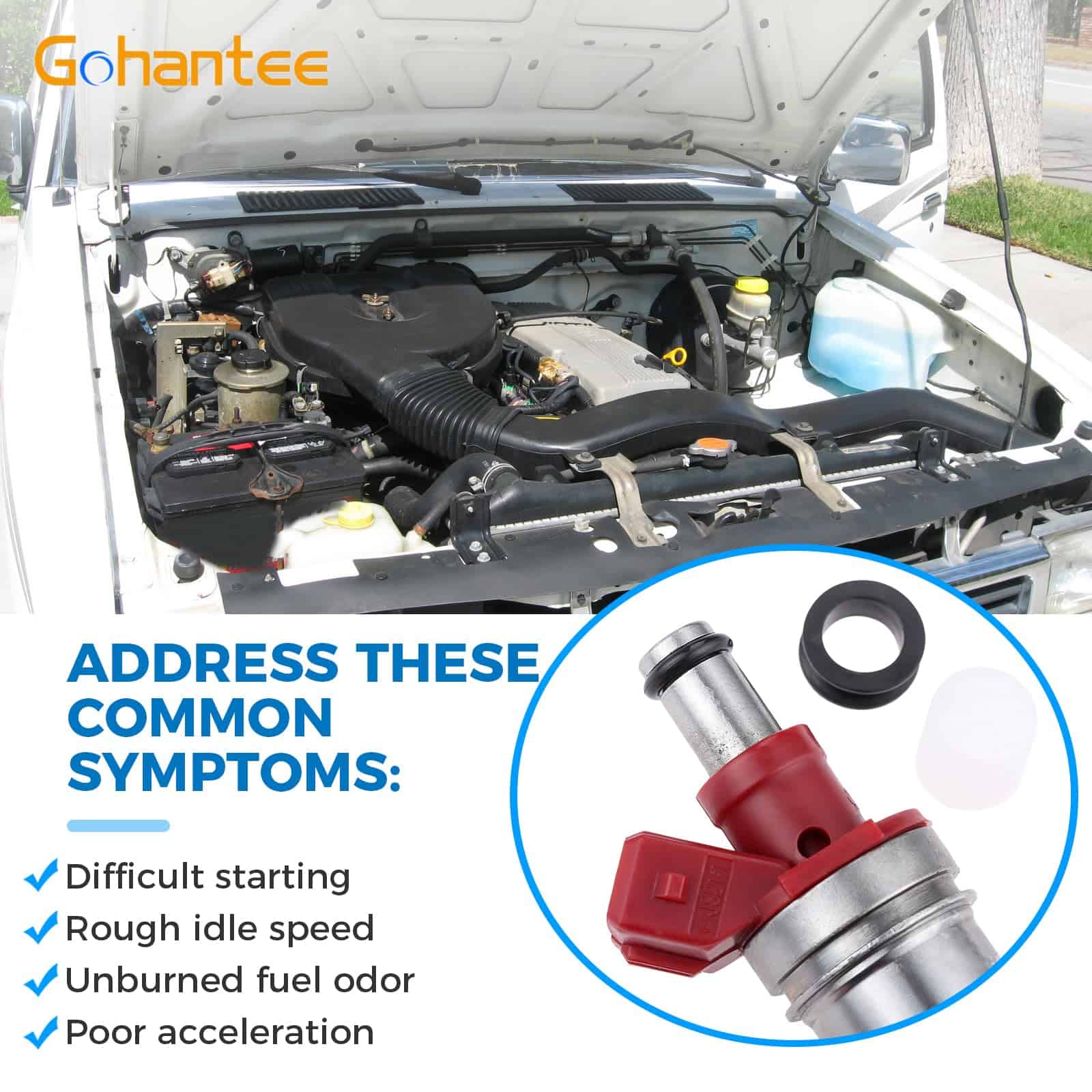 Inyectores de Combustible 16600-86G00 de Repuesto para - Imagen 7