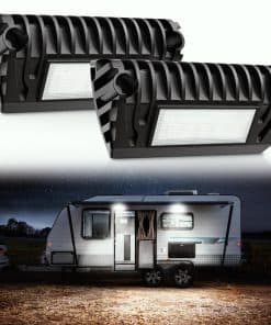 Luz LED para Porche de RV SnowyFox Luz Exterior de Aluminio