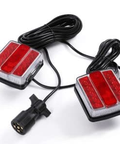 Kit de luces magnéticas para remolque LINKITOM, cable de 24