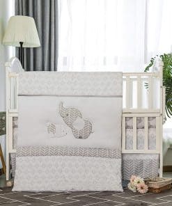 Juego de ropa de cama para cuna de bebé para niños,