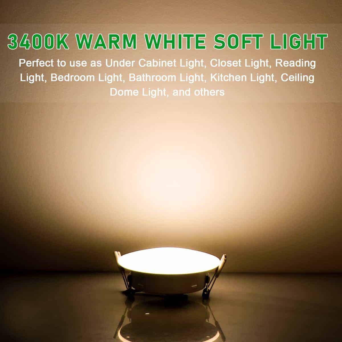 Luz de techo empotrada LED para RV KICORED 4.5 pulgadas - Imagen 5