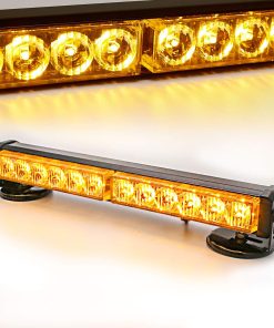 LE-JX Ámbar Inalámbrico Batería Barra de luces de