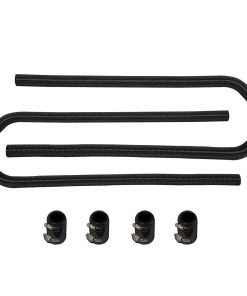 KIT DE MANGUERA CALEFACTADA DE ACERO INOXIDABLE FLEXIBLE