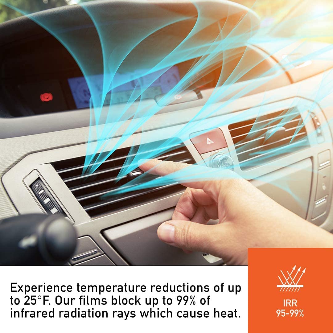 DIY-MotoShield Pro Premium Nano Ceramic Tint (5% VLT) 36� - Imagen 4