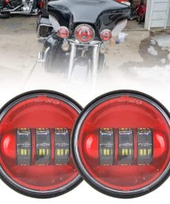 1 Par de Luces de Niebla Rojas de 4.5 Pulgadas con Luz de