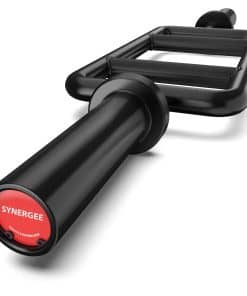 Barra de Tríceps Negra Synergee de 25 libras para Máximo