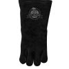 Guantes de Cuero de Alta Resistencia Pit Boss, Negro, 1