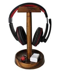 Soporte para Auriculares de Madera WRIGHTMART, Soporte para