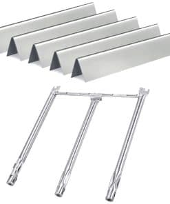 Juego de barras flavorizer de 15.3 pulgadas y tubo quemador