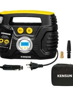 Inflador de neumáticos Kensun AC/DC para automóviles 12V DC