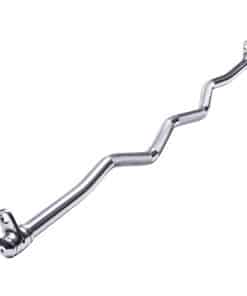 Barra de Curl EZ Multiusos AmStaff Fitness - Doble Gancho