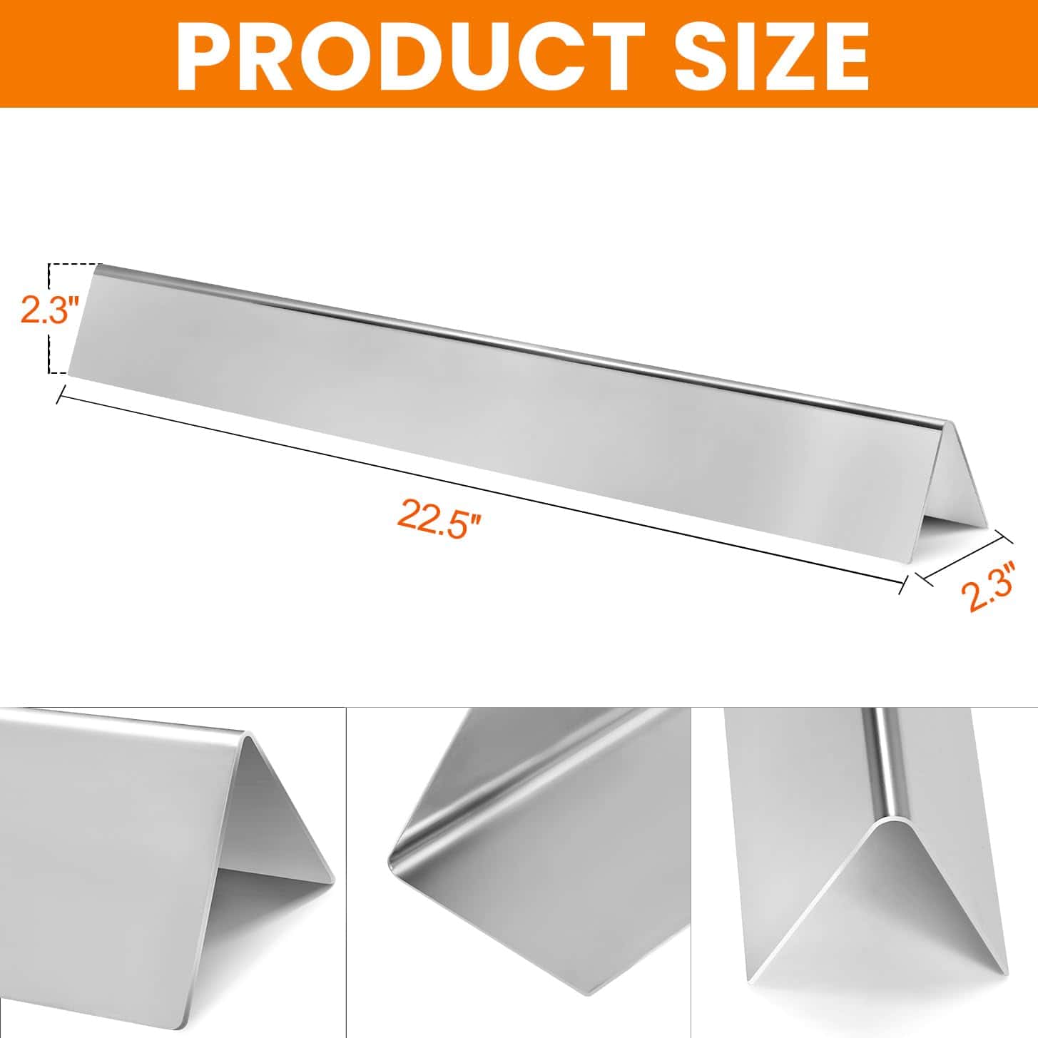 GGC 22.5" Barras Saborizantes para Weber 7536, 7537, Spirit - Imagen 3