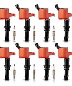Paquete de Bobina de Encendido Roja ENA 8 y Juego de Bujías