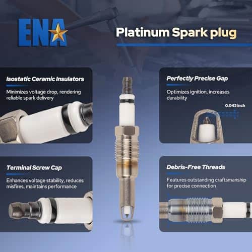 Paquete de Bobina de Encendido Roja ENA 8 y Juego de Bujías - Imagen 6