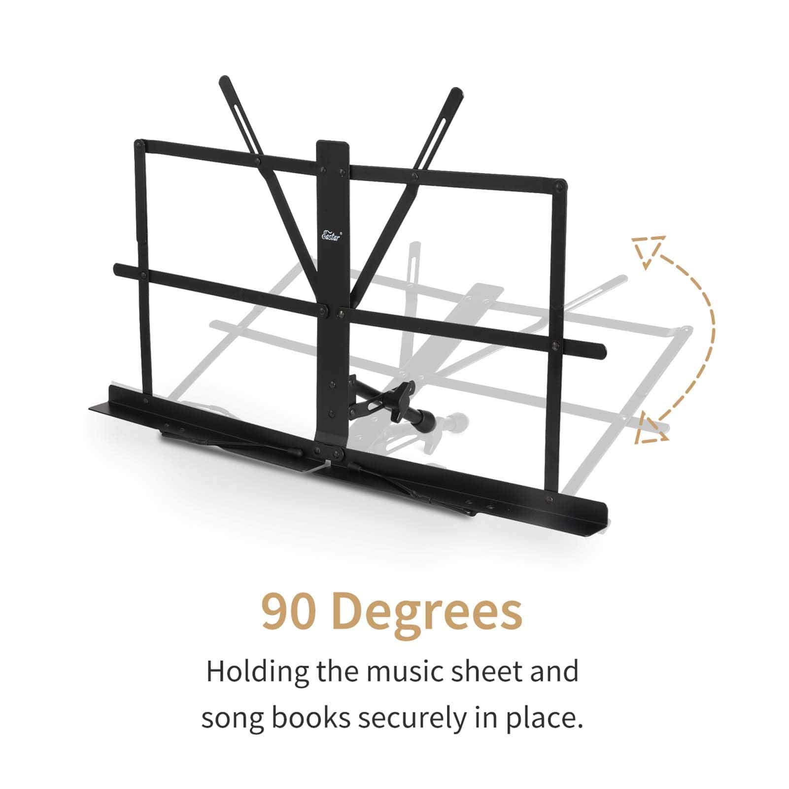 Eastar Soporte de Música de Mesa para Partituras ESMF-3, - Imagen 5