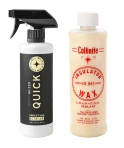 Combo de Collinite 520 Quick Detailer y 845 -lator Wax