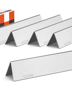 QuliMetal 17.5" Barras Flavorizantes de Acero Inoxidable