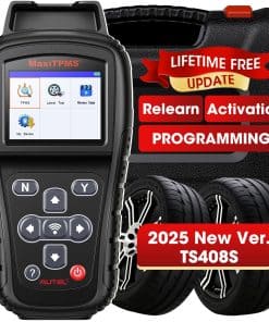 Herramienta de Reaprendizaje Autel MaxiTPMS TS408S: Escáner