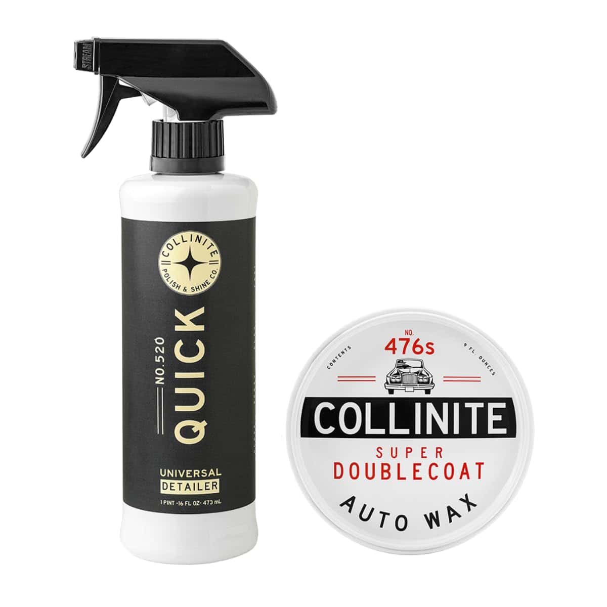 Combo Collinite 520 Quick Detailer y 476S Super Double Coat