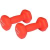 Par de Mancuernas GYMENIST Set de 2 Agarre Suave -Rojo