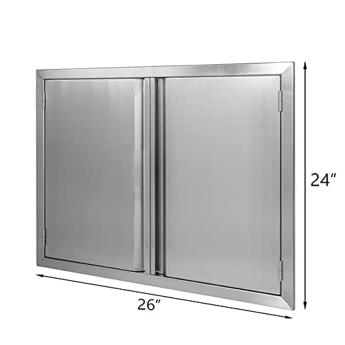 Puerta de Cocina Exterior BI-DTOOL 26" W X 24" H en Acero - Imagen 3