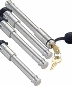 4 Pack de Cerraduras Mezcladas 2.5, Llave Iguales, Candado