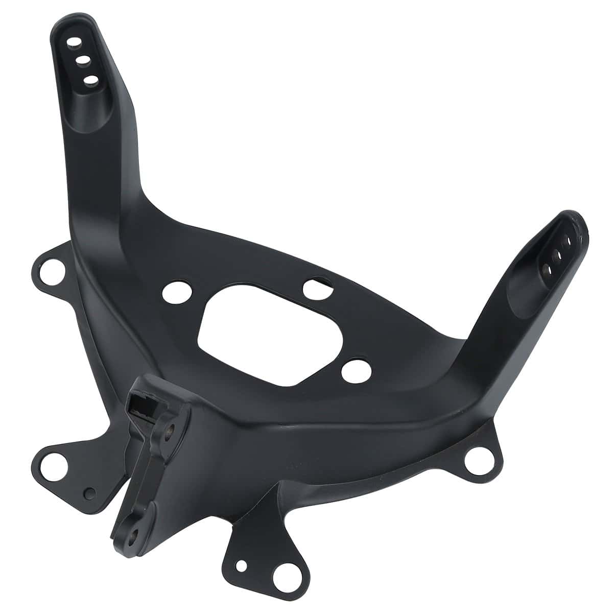 Soporte de carenado negro de aluminio delantero superior