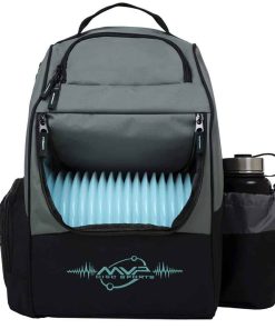 MVP Disc Sports Shuttle Mochila de Disc Golf (Gris / Azul
