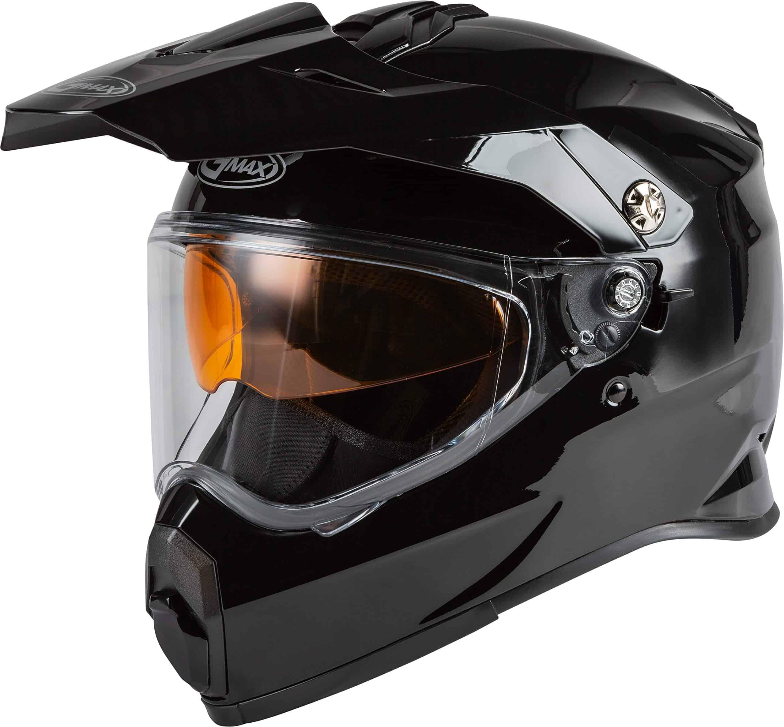 Casco integral GMAX AT-21S sólido con visera eléctrica,