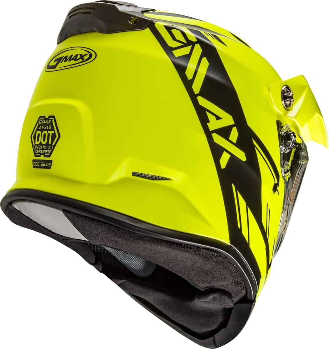 Casco GMAX G2211744, Mate Hi-Vis/Negro, Pequeño - Imagen 5