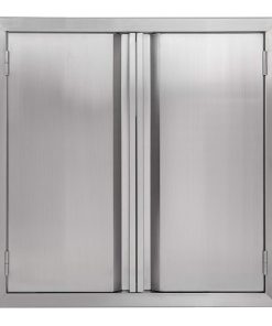 Puerta de Acceso Doble BI-DTOOL para Barbacoa 24" W x 24" H