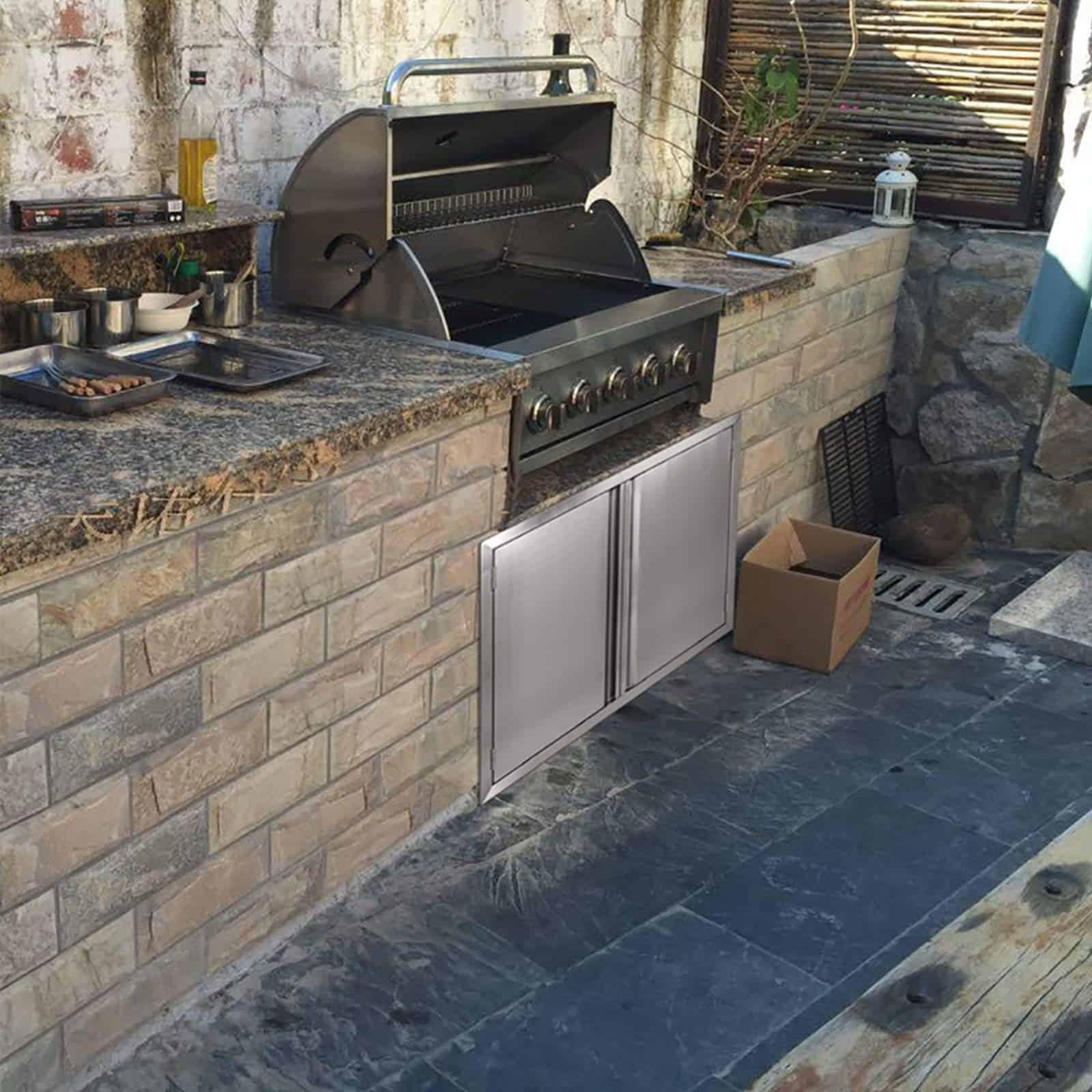 Puerta de Acceso Doble BI-DTOOL para Barbacoa 24" W x 24" H - Imagen 7