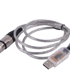 Adaptador Controlador de Interfaz USB a DMX -Transparente