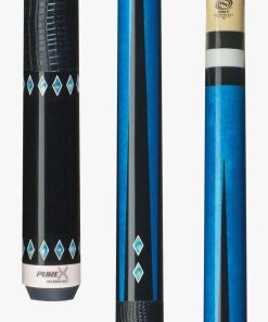 Palo de billar PureX HXT32 Teal Birdseye/Glistening Teal