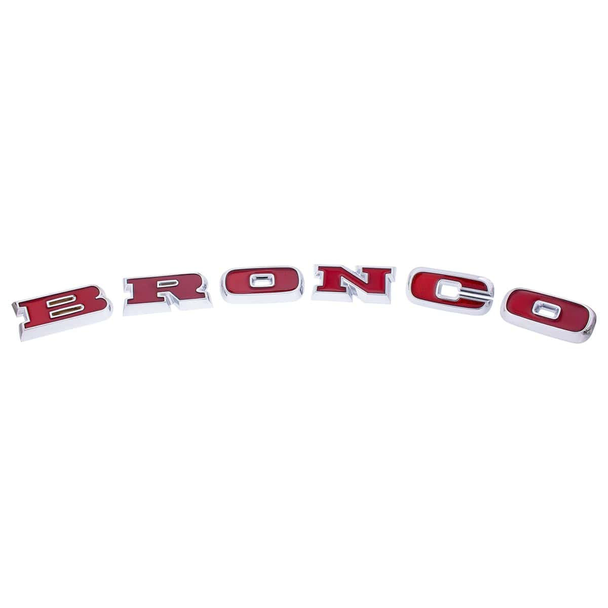Set de letras de parrilla United Pacific 110499 Chrome