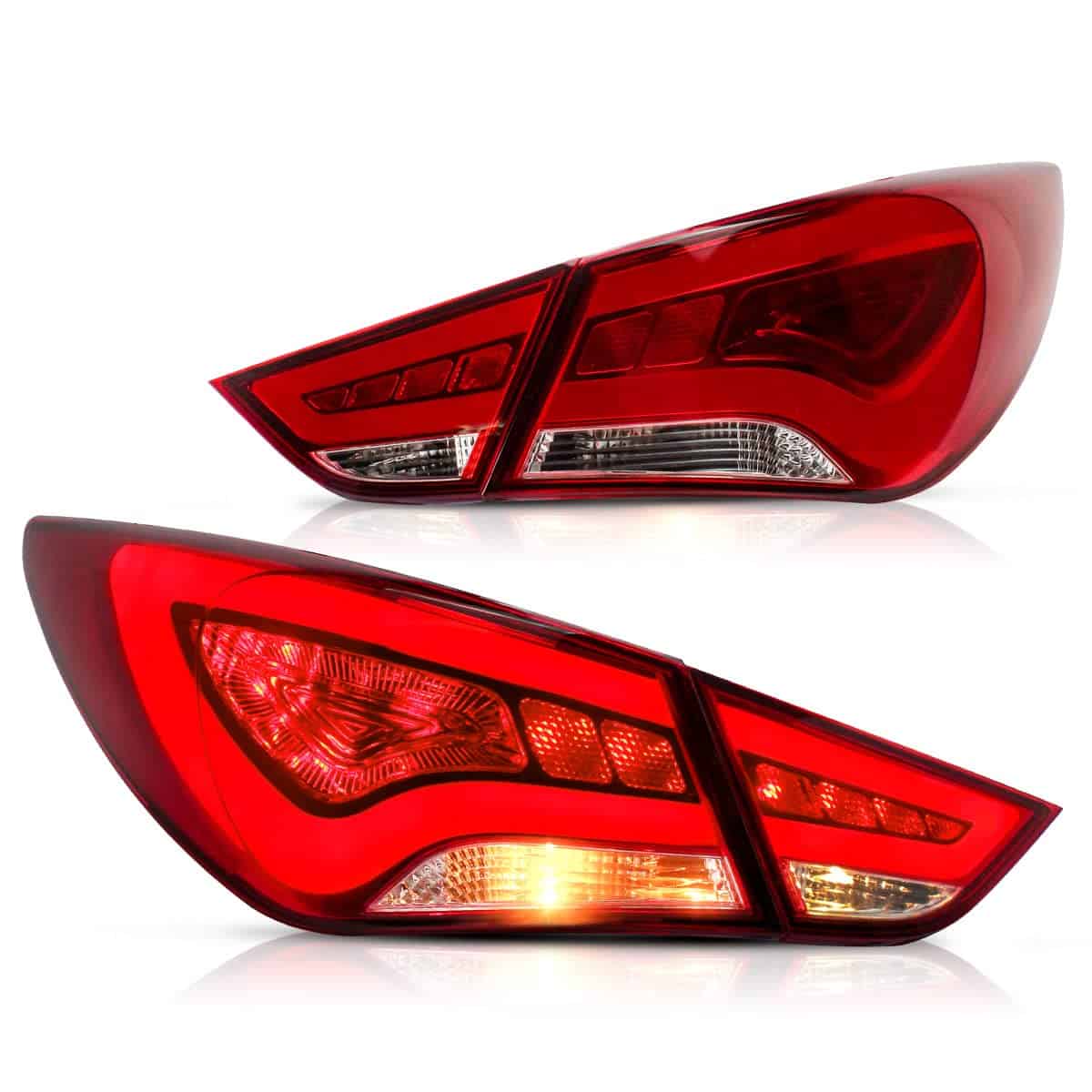 YUANZHENG Full LED Tail Lights Compatible for Hyundai