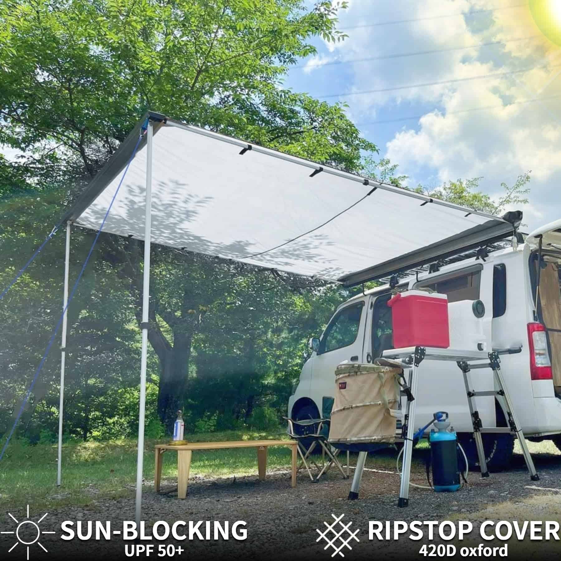 Toldo para coche DANCHEL OUTDOOR, Toldo desplegable para - Imagen 4